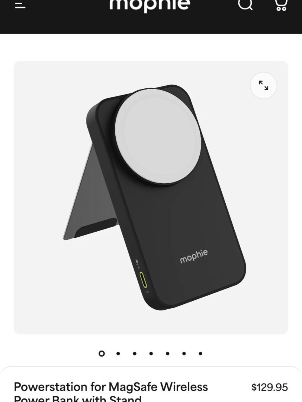 Mophie Powerstation for MagSafe Wireless Power Bank with Stand